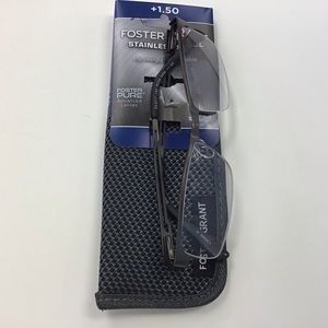 Men’s Foster Grant Reading Glasses with Case